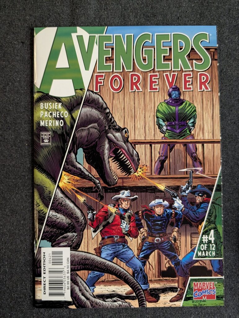Avengers Forever #4 front cover