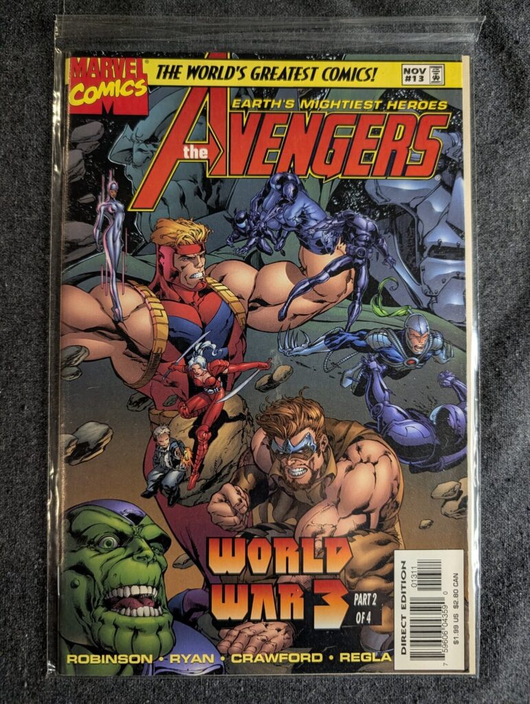Avengers #13 front cover