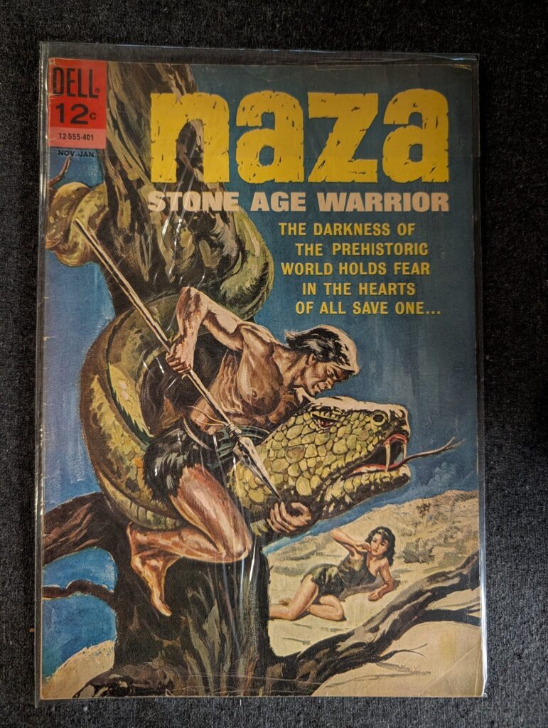 Naza, Stone Age Warrior #2 front cover