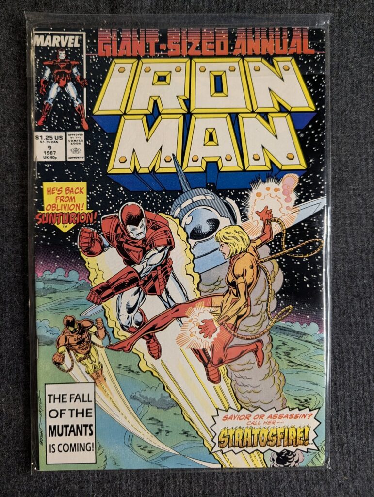 Iron Man Annual #9 front cover