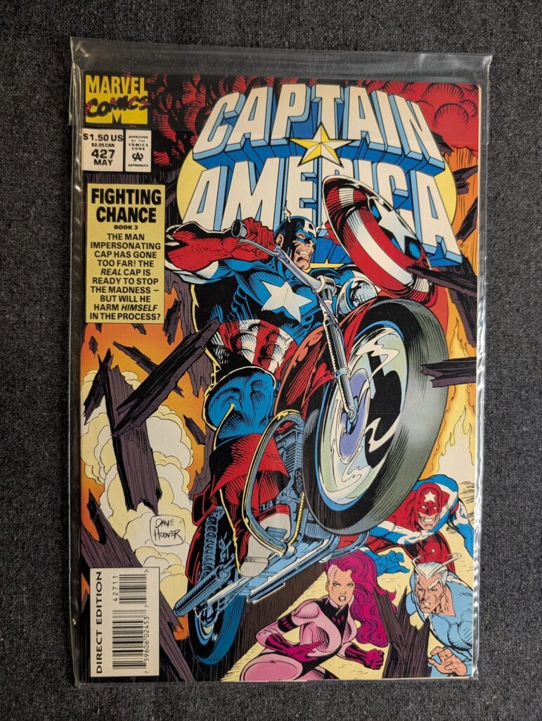 Captain America #427 front cover