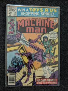 Machine Man #17 front cover