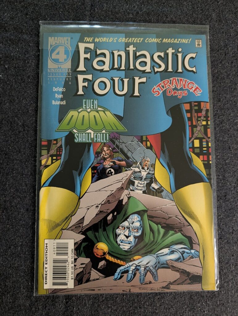 Fantastic Four #409 front cover