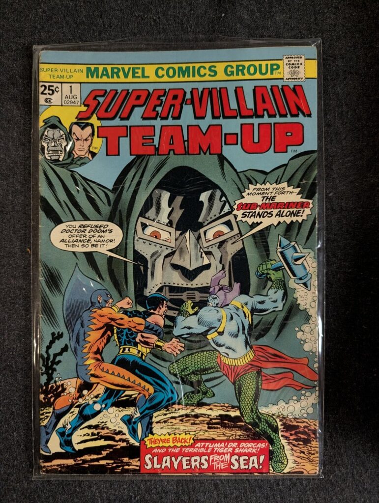 Super-Villain Team-Up #1 front cover