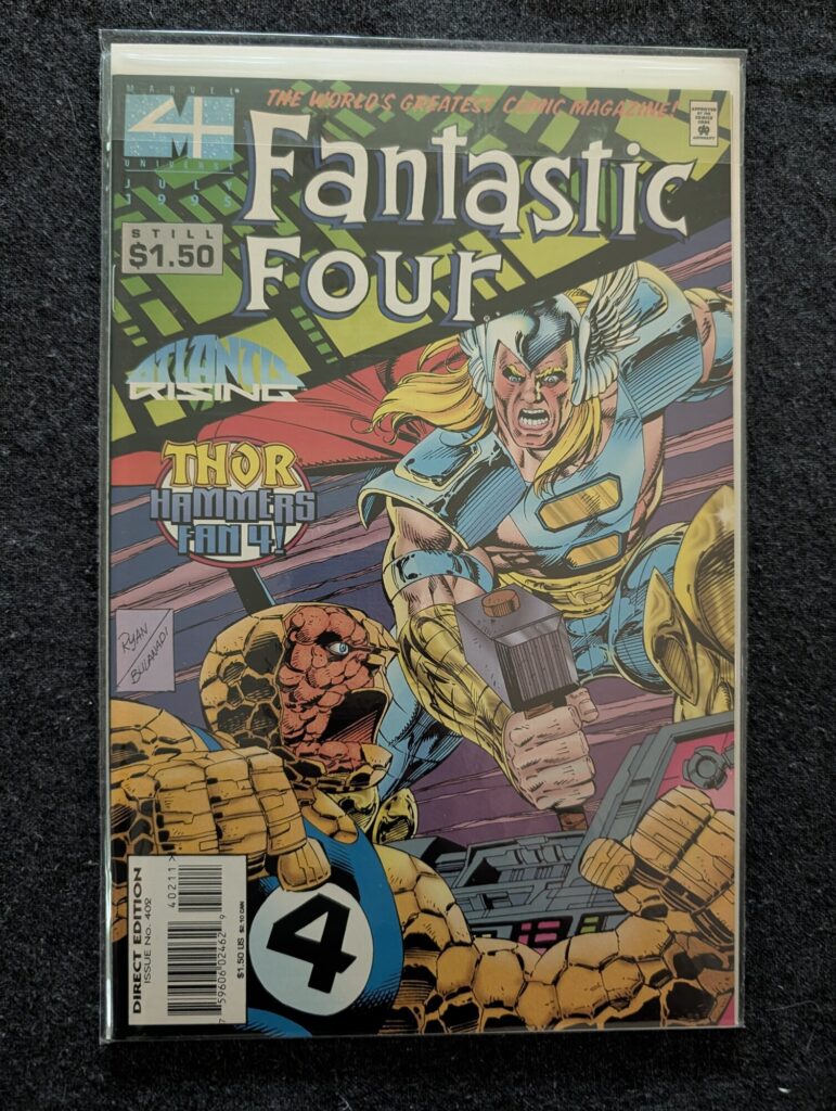 Fantastic Four #402 front cover