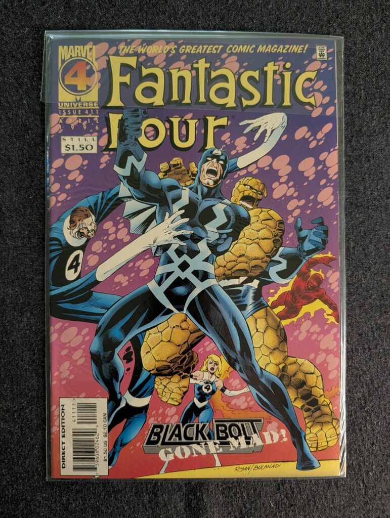 Fantastic Four #411 front cover
