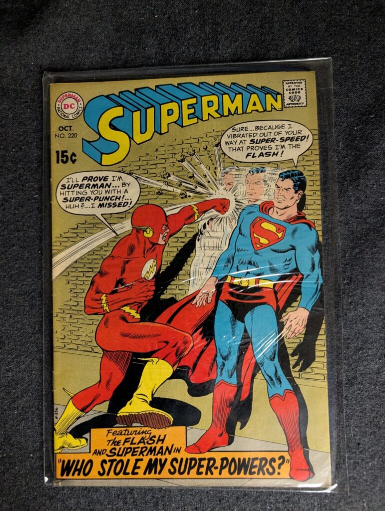 Superman #220 front cover
