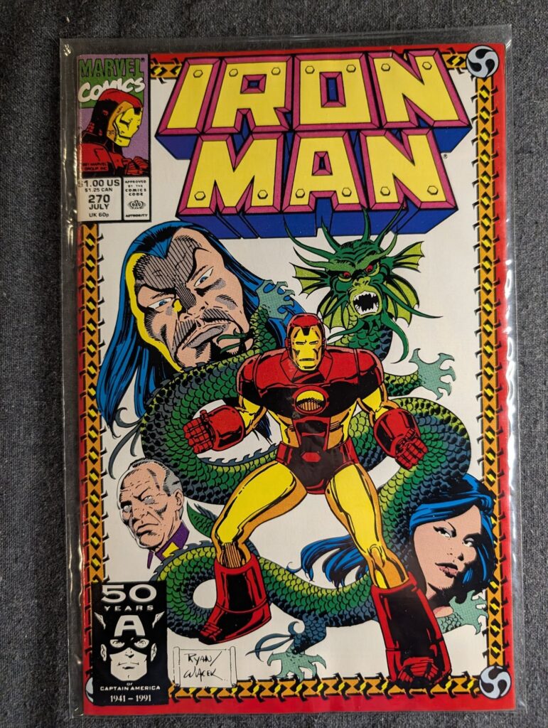 Iron Man #270 front cover