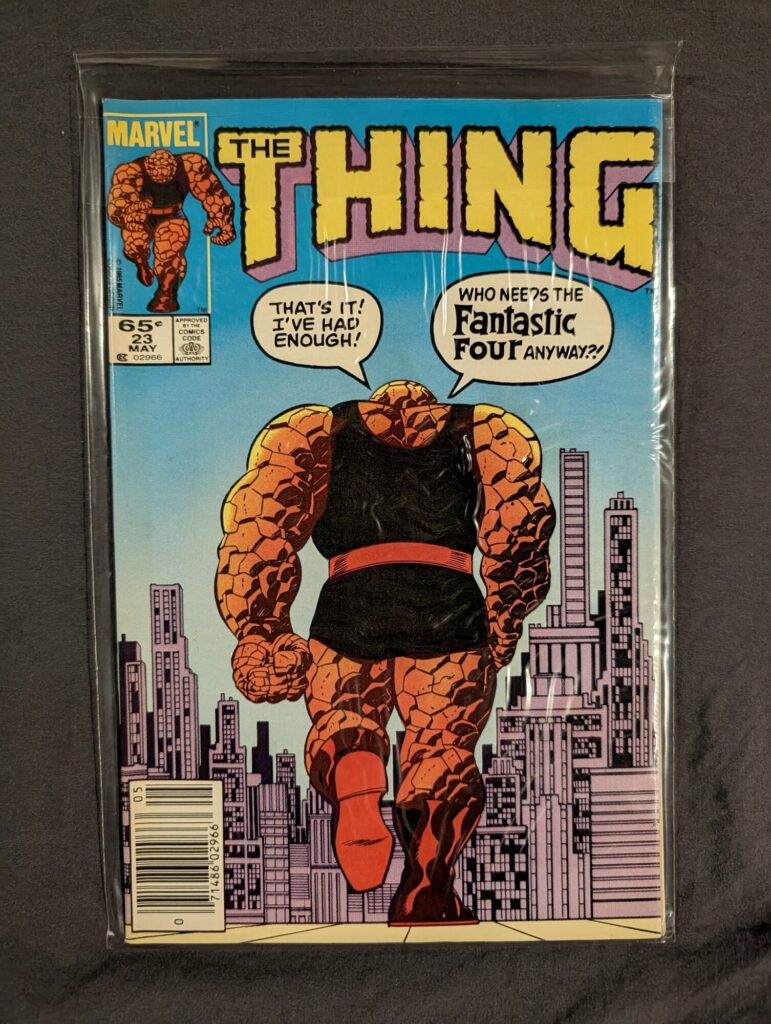 The Thing #23 front cover