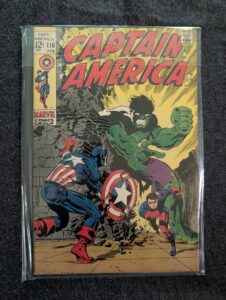 Captain America #110 front cover