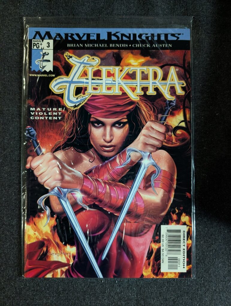 Elektra #3 front cover