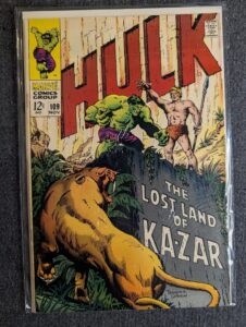 The Incredible Hulk #109 front cover