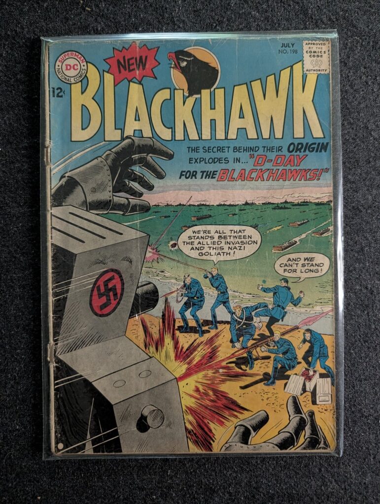 Blackhawk #198 front cover