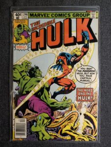 The Incredible Hulk #246 front cover