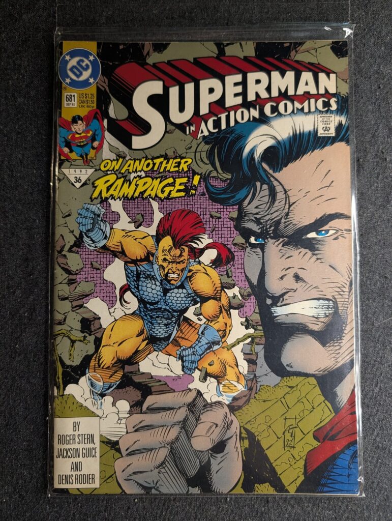 Action Comics #681 front cover