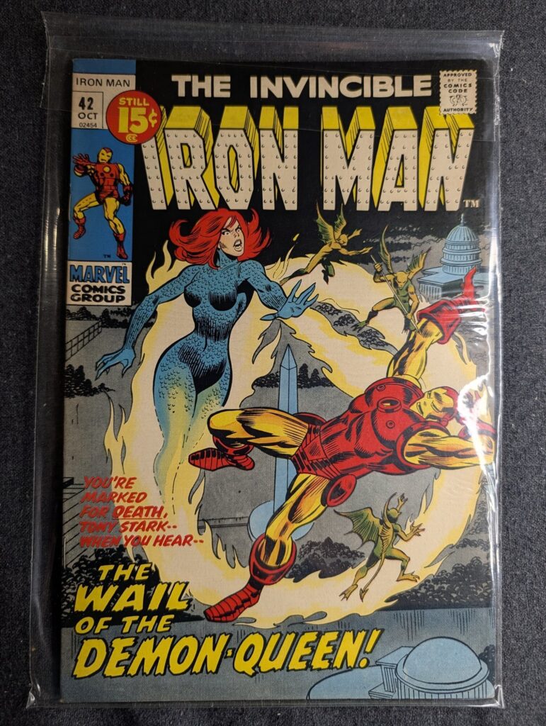 Iron Man #42 front cover