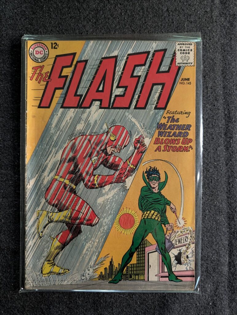 The Flash #145 front cover