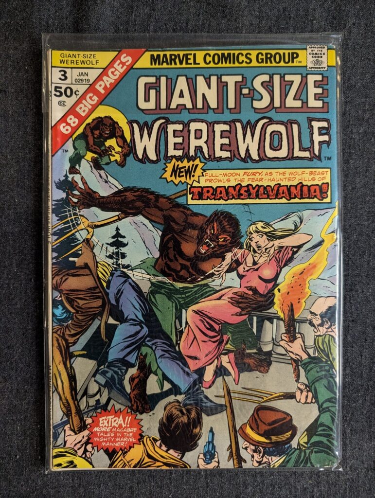 Giant-Size Werewolf #3 front cover