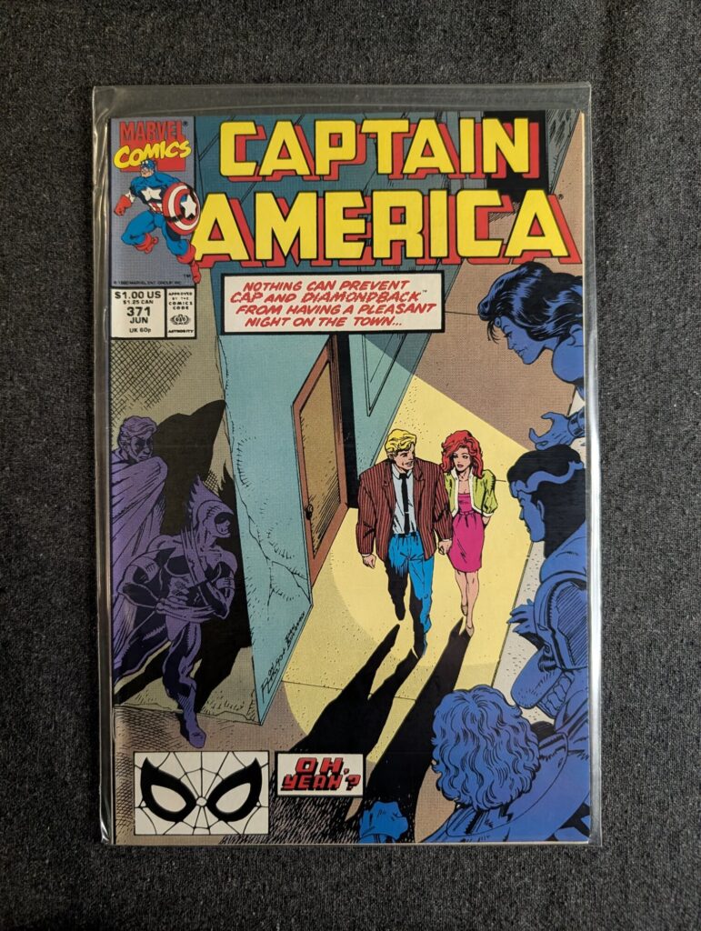 Captain America #371 front cover