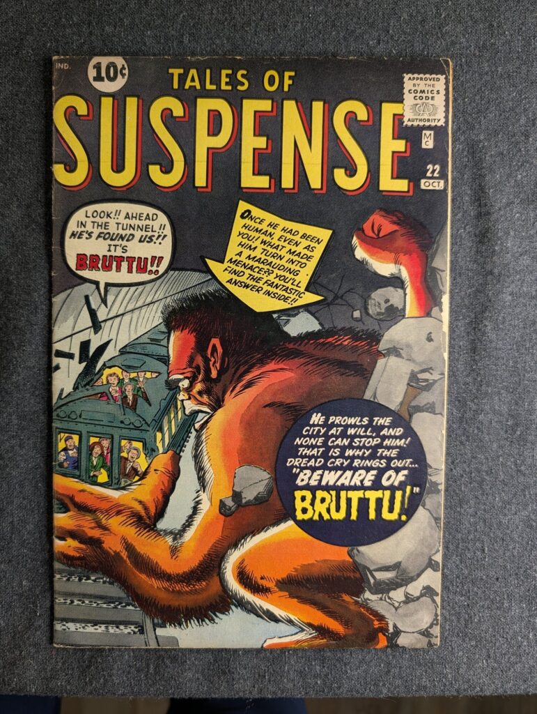 Tales of Suspense #22 front cover