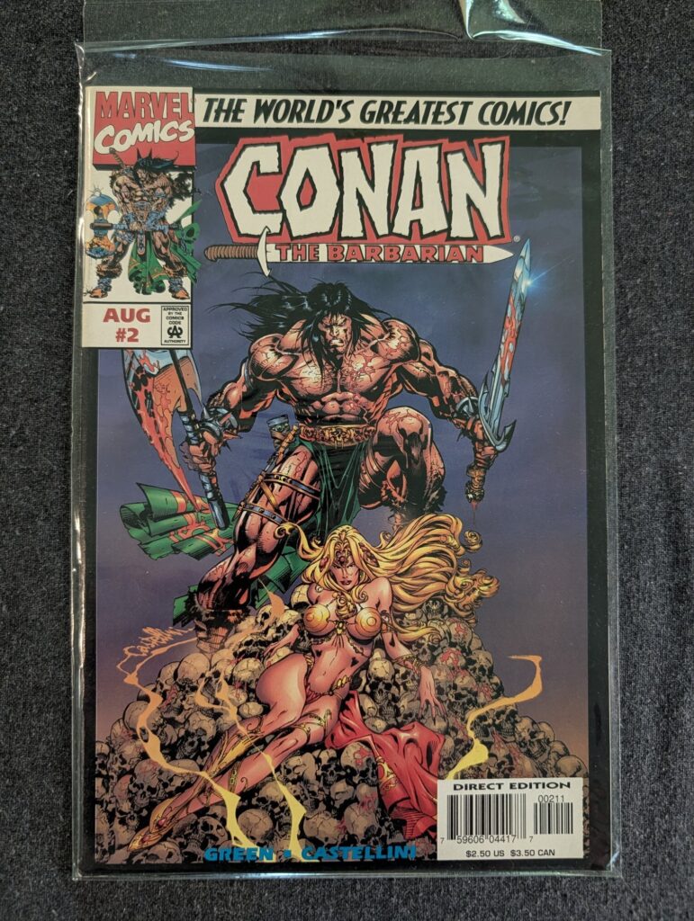 Conan the Barbarian #2 front cover