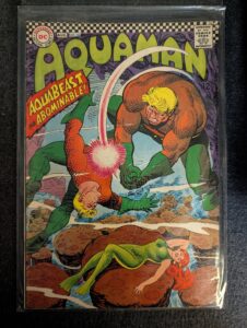 Aquaman #34 front cover