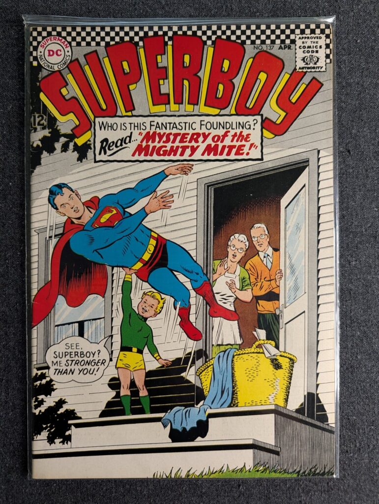 Superboy #137 front cover