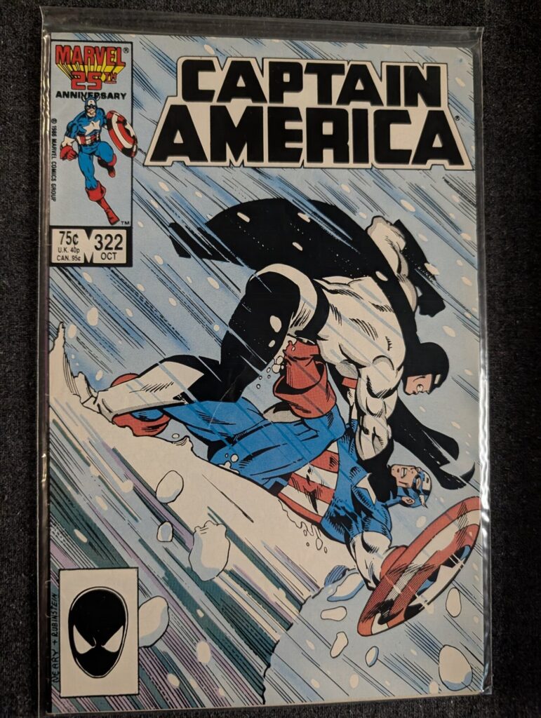 Captain America #322 front cover