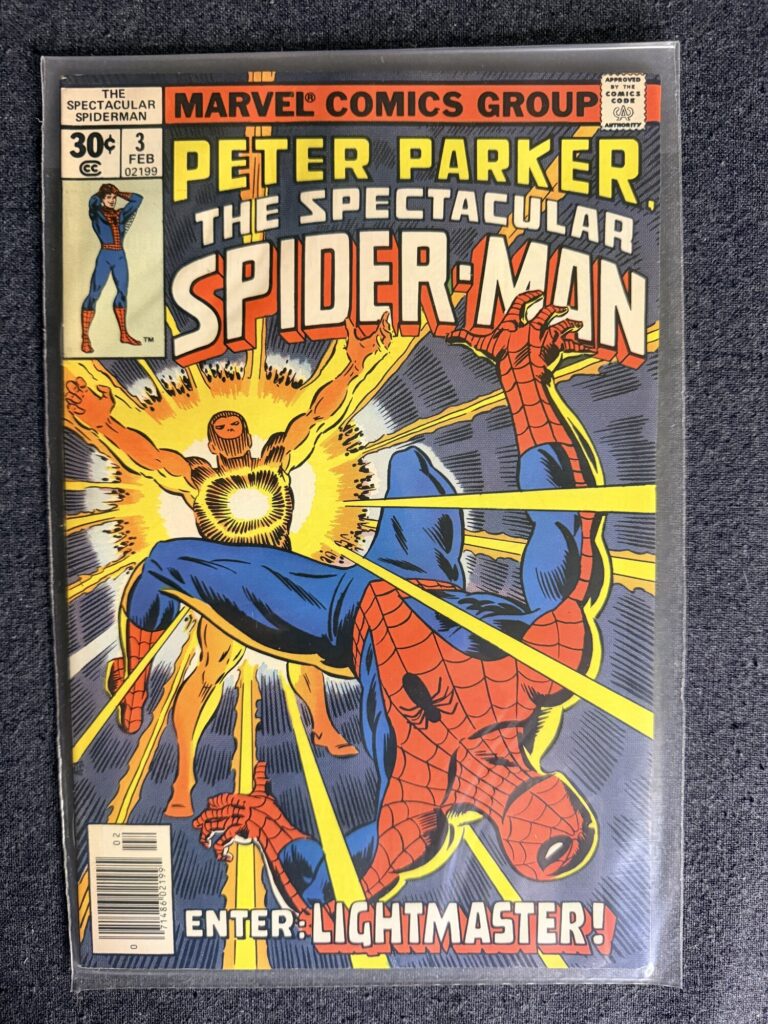 Peter Parker, The Spectacular Spider-Man #3 front cover