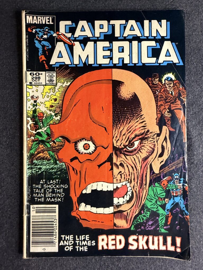 Captain America #298 front cover