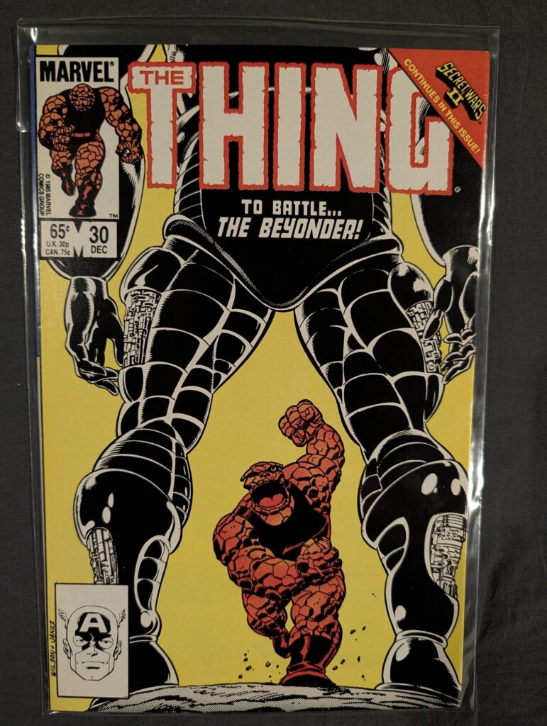 The Thing #30 front cover