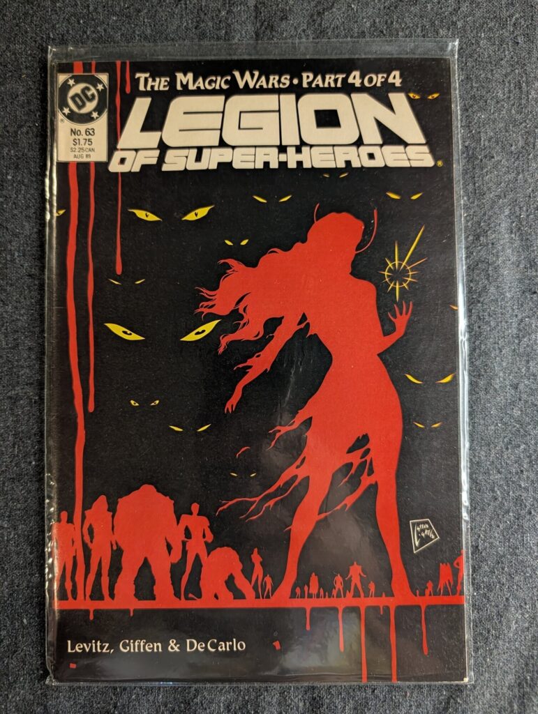 Legion of Super-Heroes #63 front cover