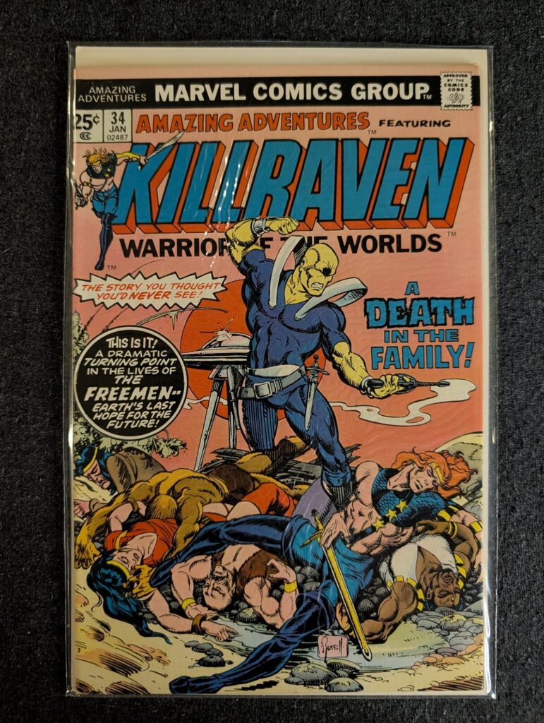 Amazing Adventures #34 front cover