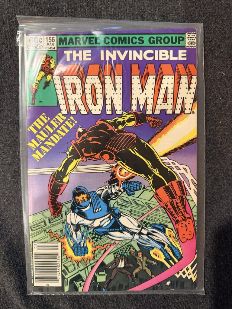 Iron Man #156 front cover