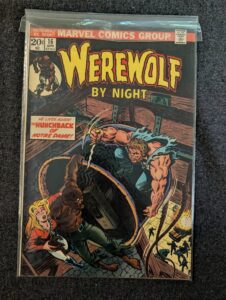 Werewolf by Night #16 front cover