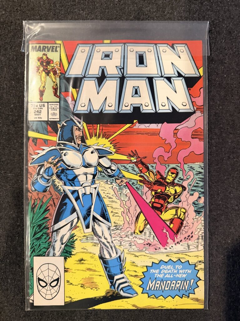 Iron Man #242 front cover