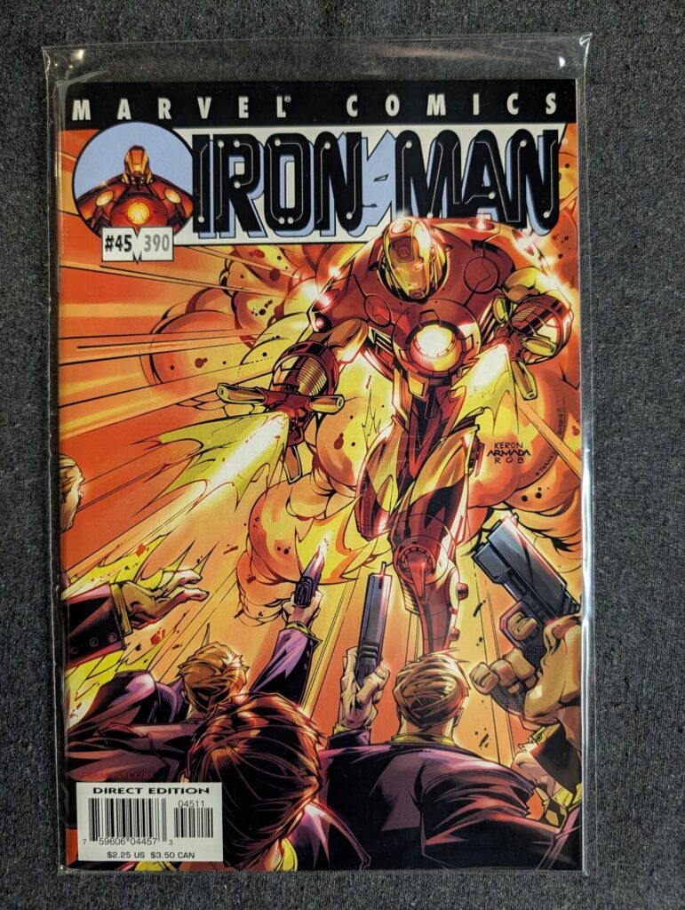 Iron Man #45 front cover