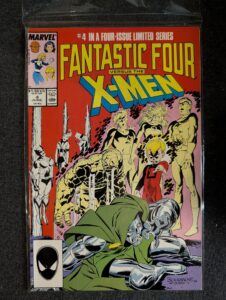 Fantastic Four vs. The X-Men #4 front cover
