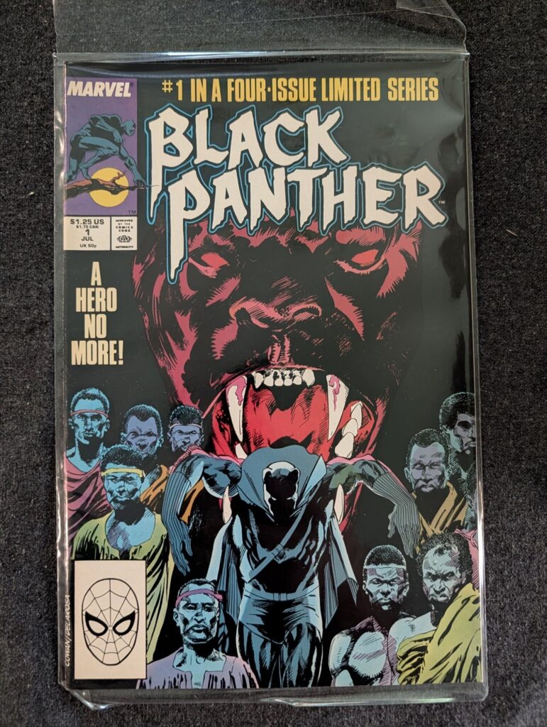 Black Panther #1 front cover