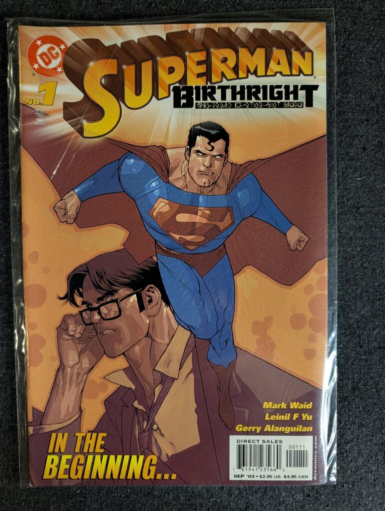 Superman: Birthright #1 front cover