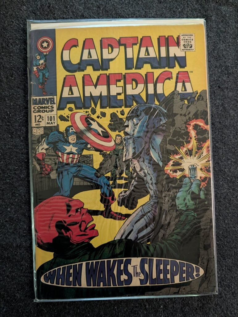 Captain America #101 front cover