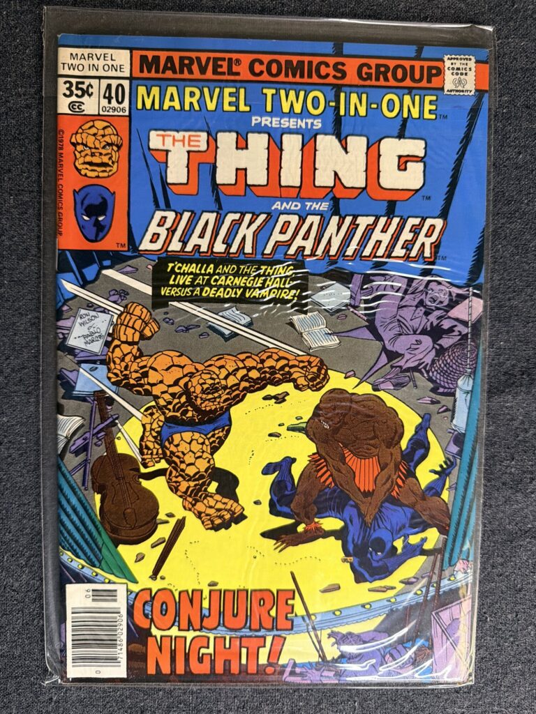Marvel Two-in-One #40 front cover