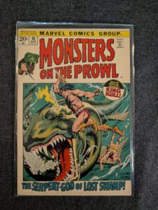 Monsters on the Prowl #16 front cover