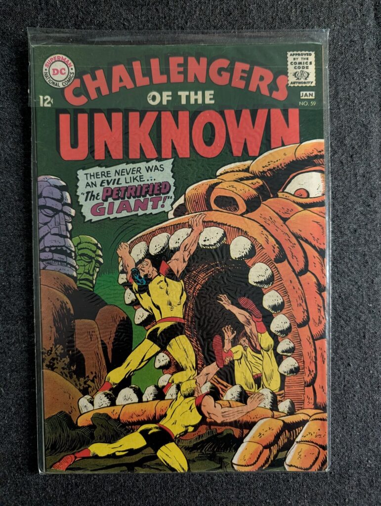 Challengers of the Unknown #59 front cover