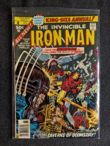 Iron Man Annual #4 front cover