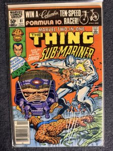 Marvel Two-In-One #81 front cover