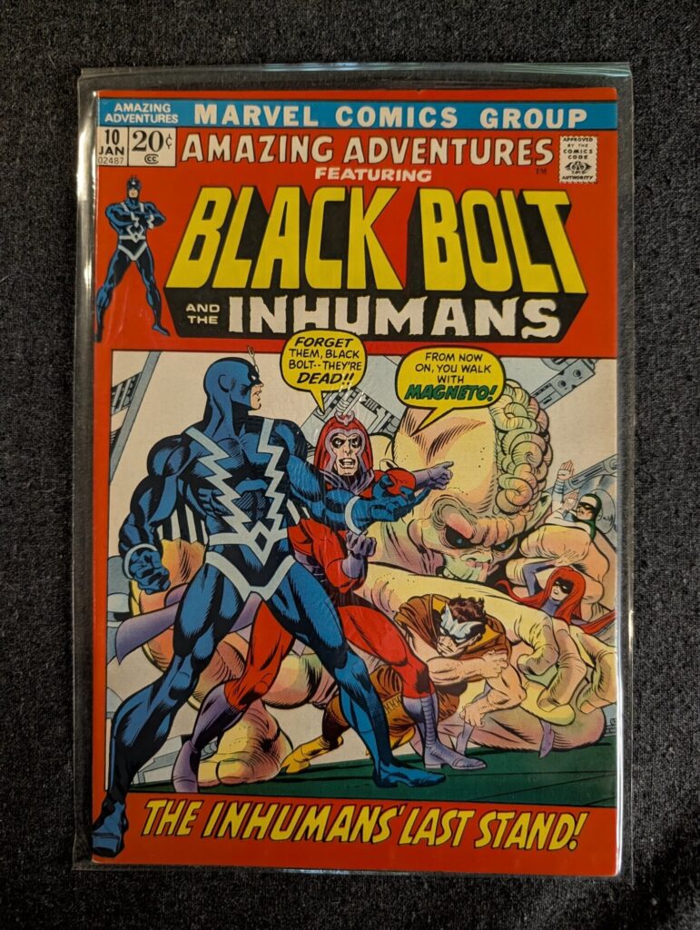 Amazing Adventures #10 front cover