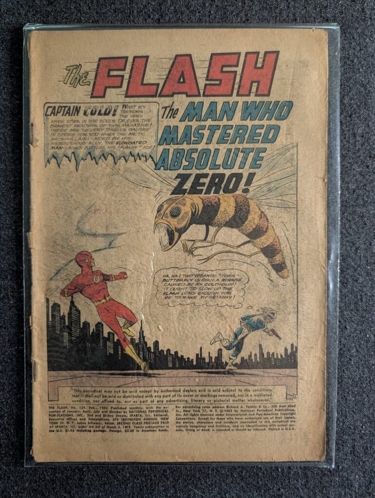 The Flash #134 front cover