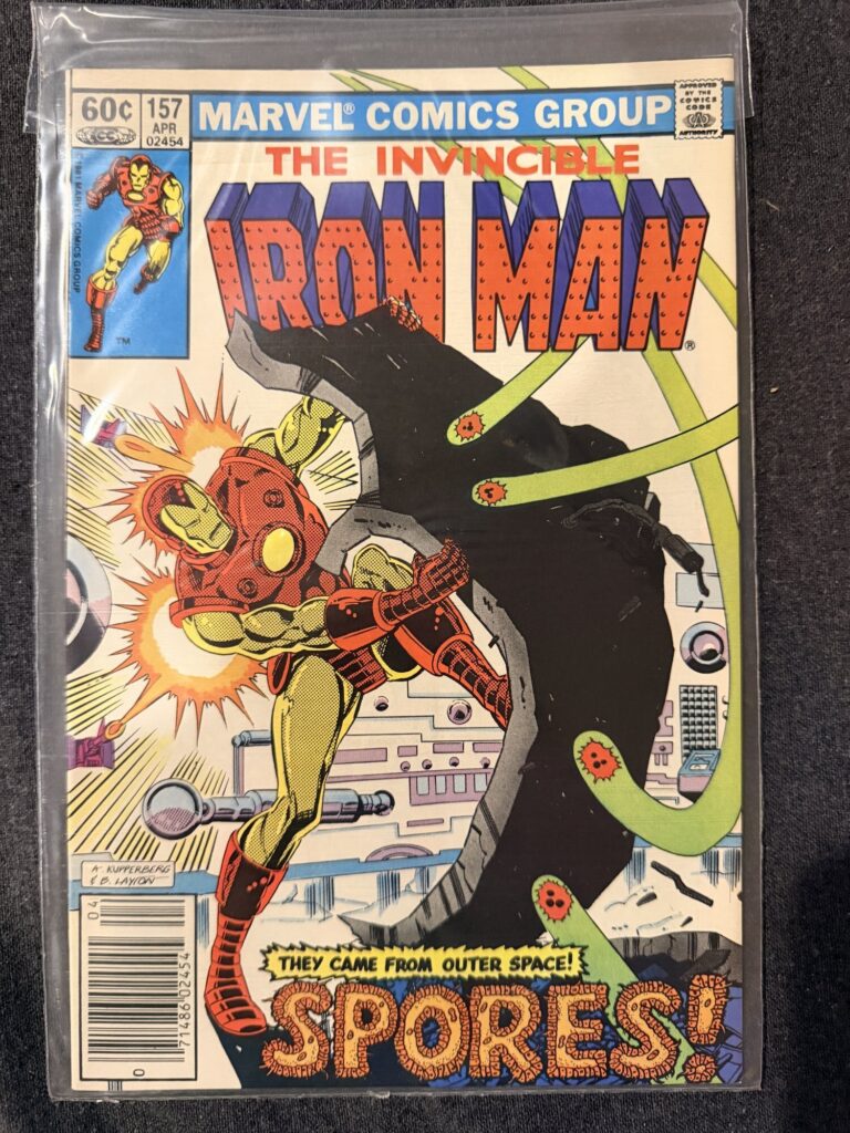 Iron Man #157 front cover