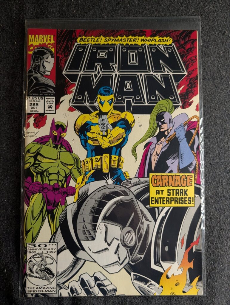 Iron Man #285 front cover